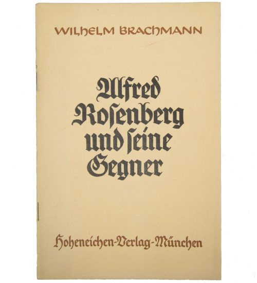(Brochure) Wilhelm Brachmann - Alfred Rosenberg und seine Gegner