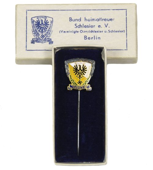 Bund heimattreuer Schlesier e. V. (Vereinigte Oberschlesier u. Schlesier) Berlin + rare case