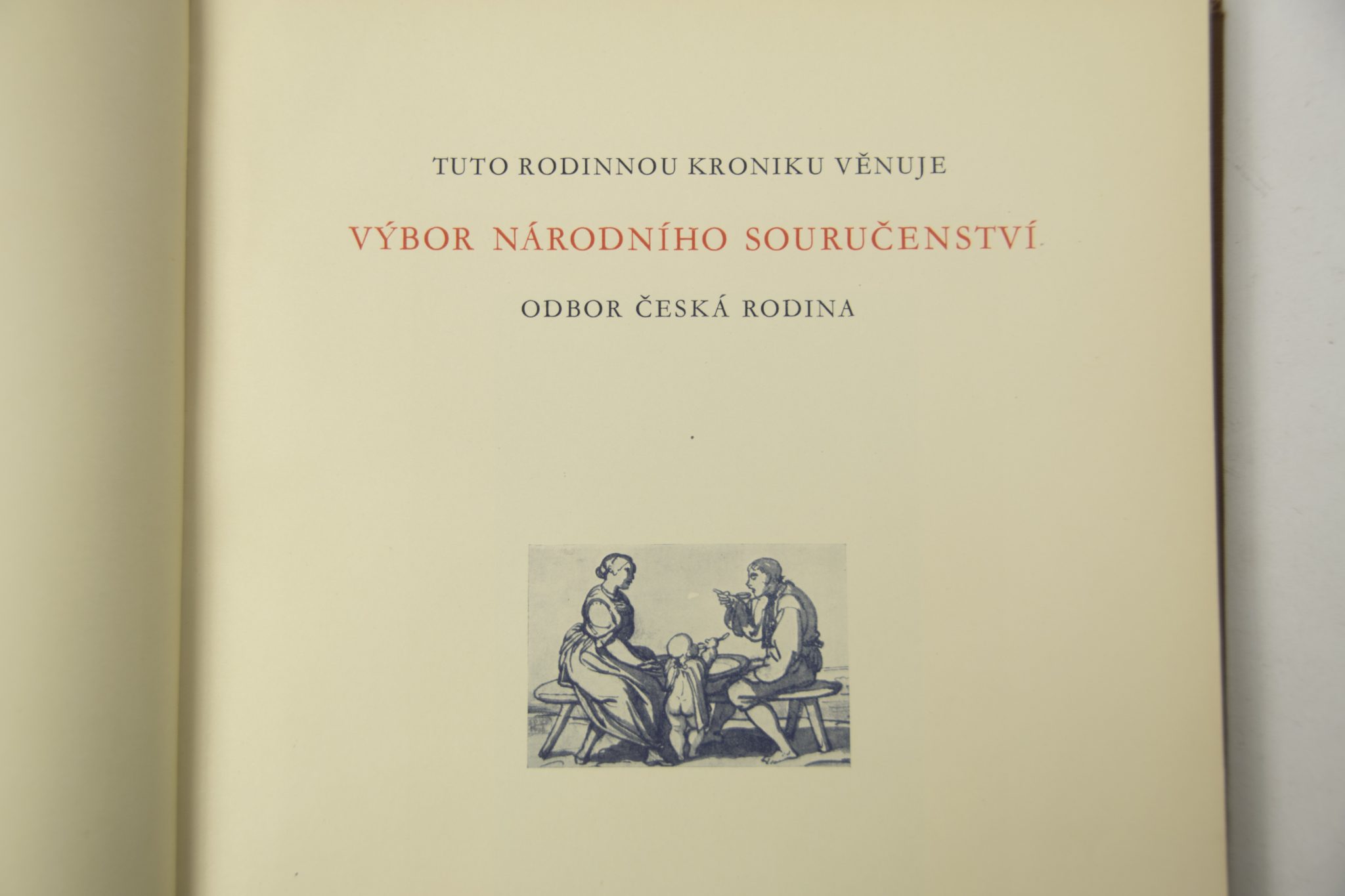 (Czech) NS Vlasti Zdar membership badges (4x) + Rodinna Kronika family book - rare