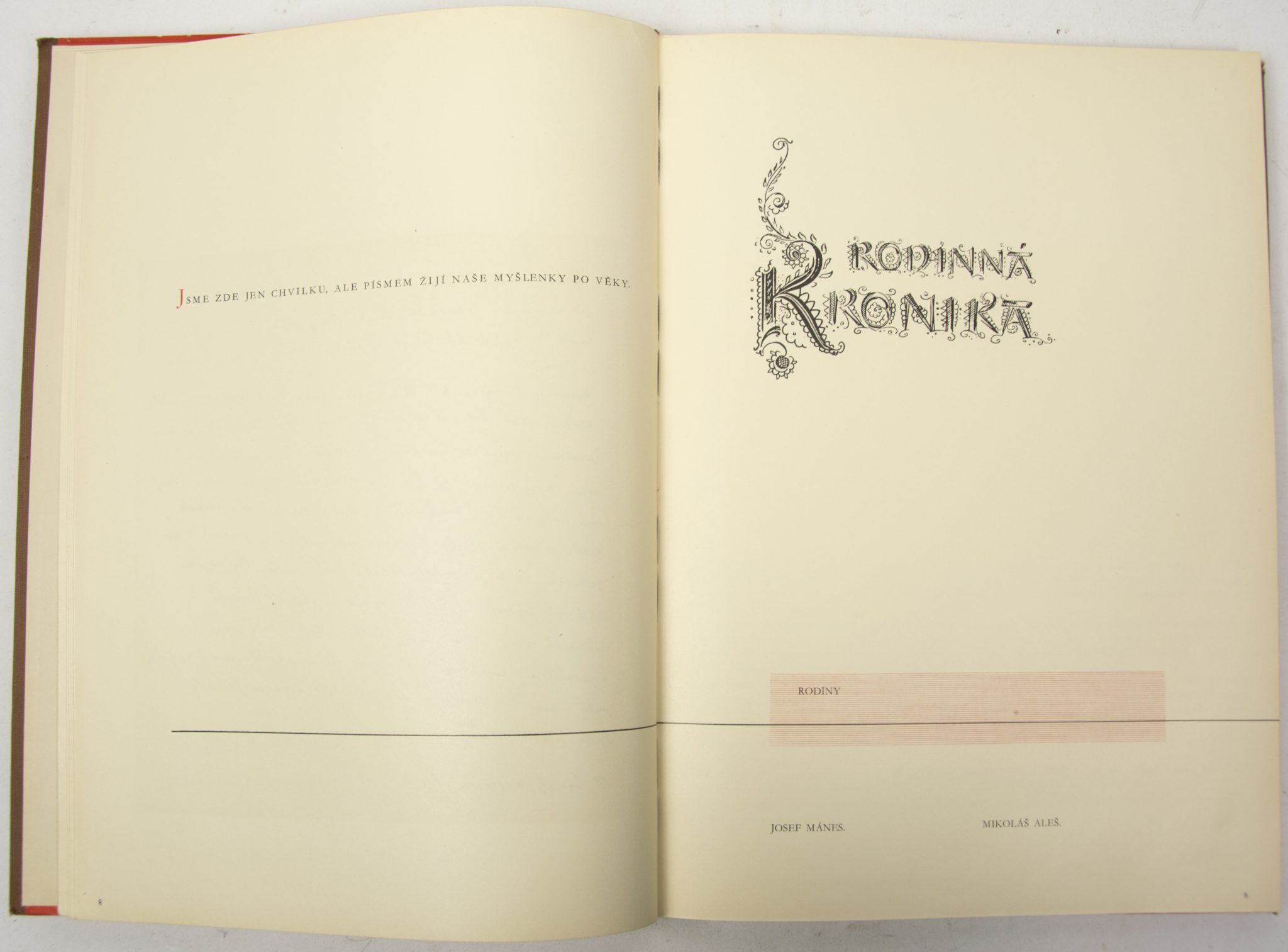 (Czech) NS Vlasti Zdar membership badges (4x) + Rodinna Kronika family book - rare