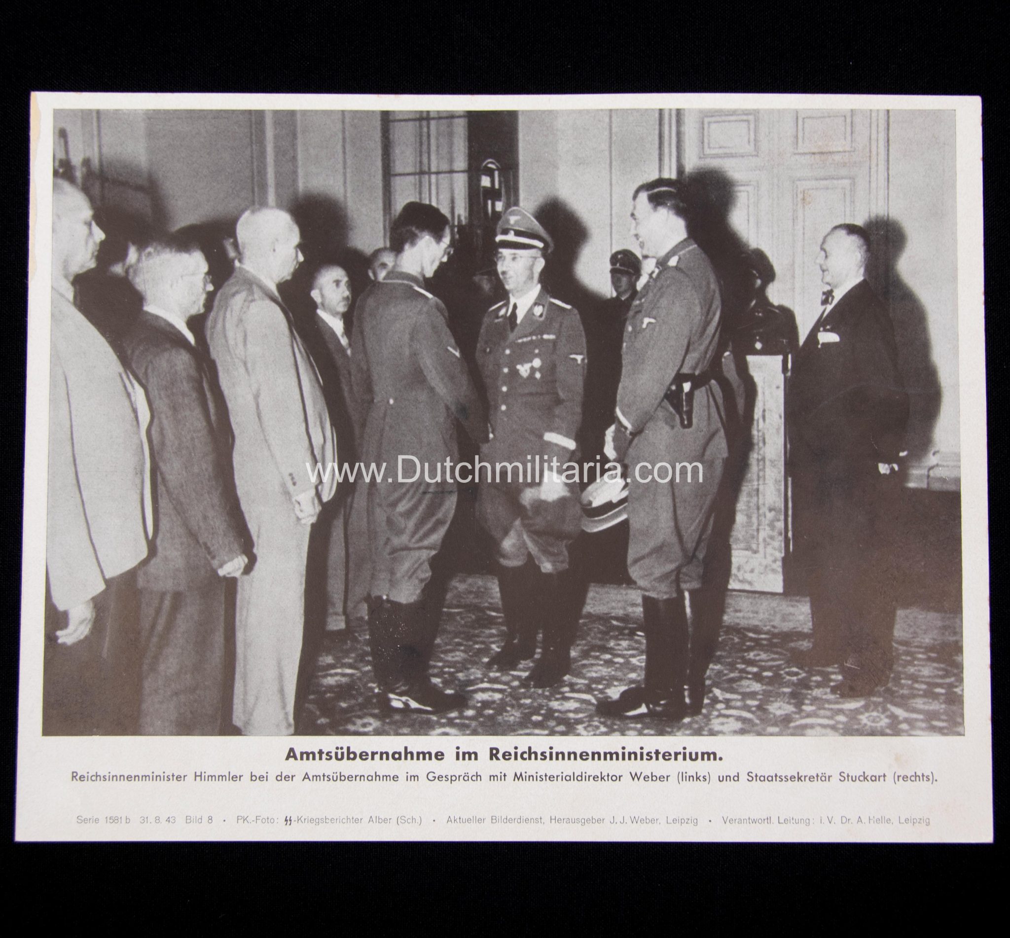 Approximately 24 x 19 centimeters. Paper. These were intended to be hung in the “Bilderkasten” (glas display cases) for propaganda purposes.