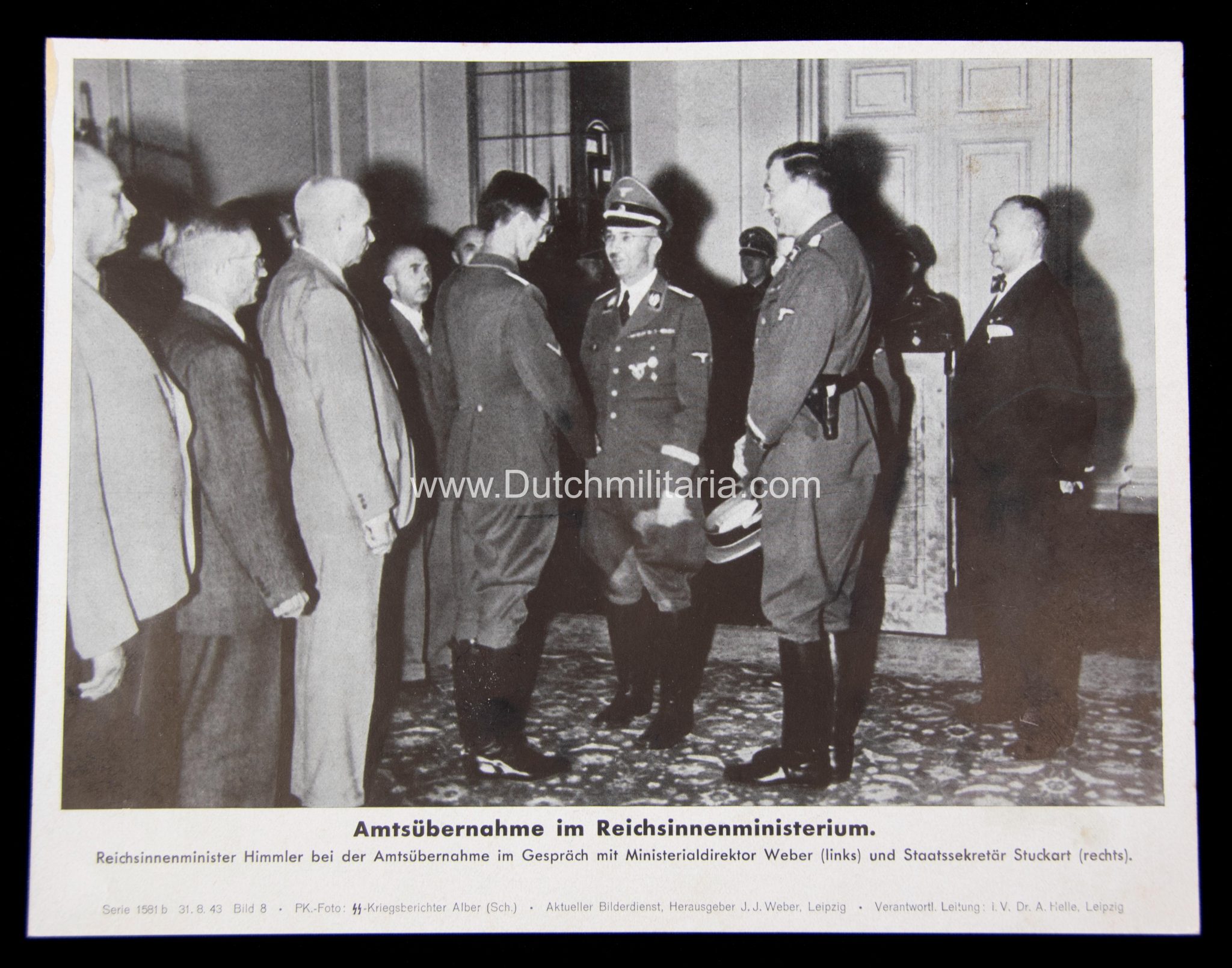 Approximately 24 x 19 centimeters. Paper. These were intended to be hung in the “Bilderkasten” (glas display cases) for propaganda purposes.