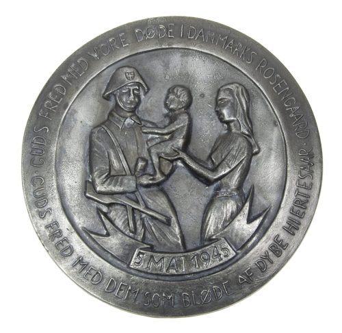 (Denmark) Liberation plaque 5 Mai 1945