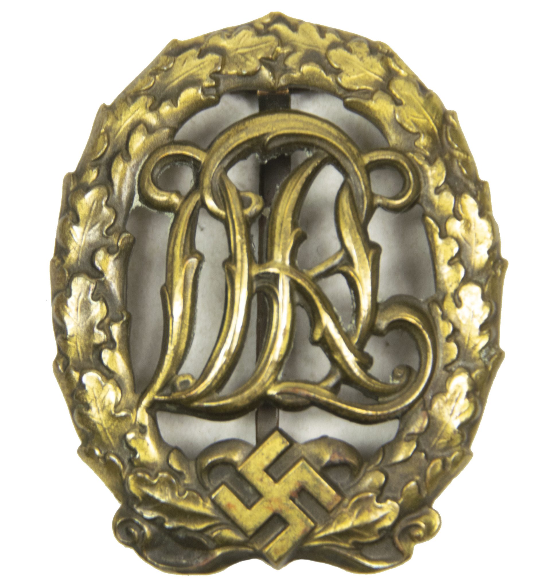 Deutsches Reichssportabzeichen (DRL) bronze – (Maker Ferd. Wagner).