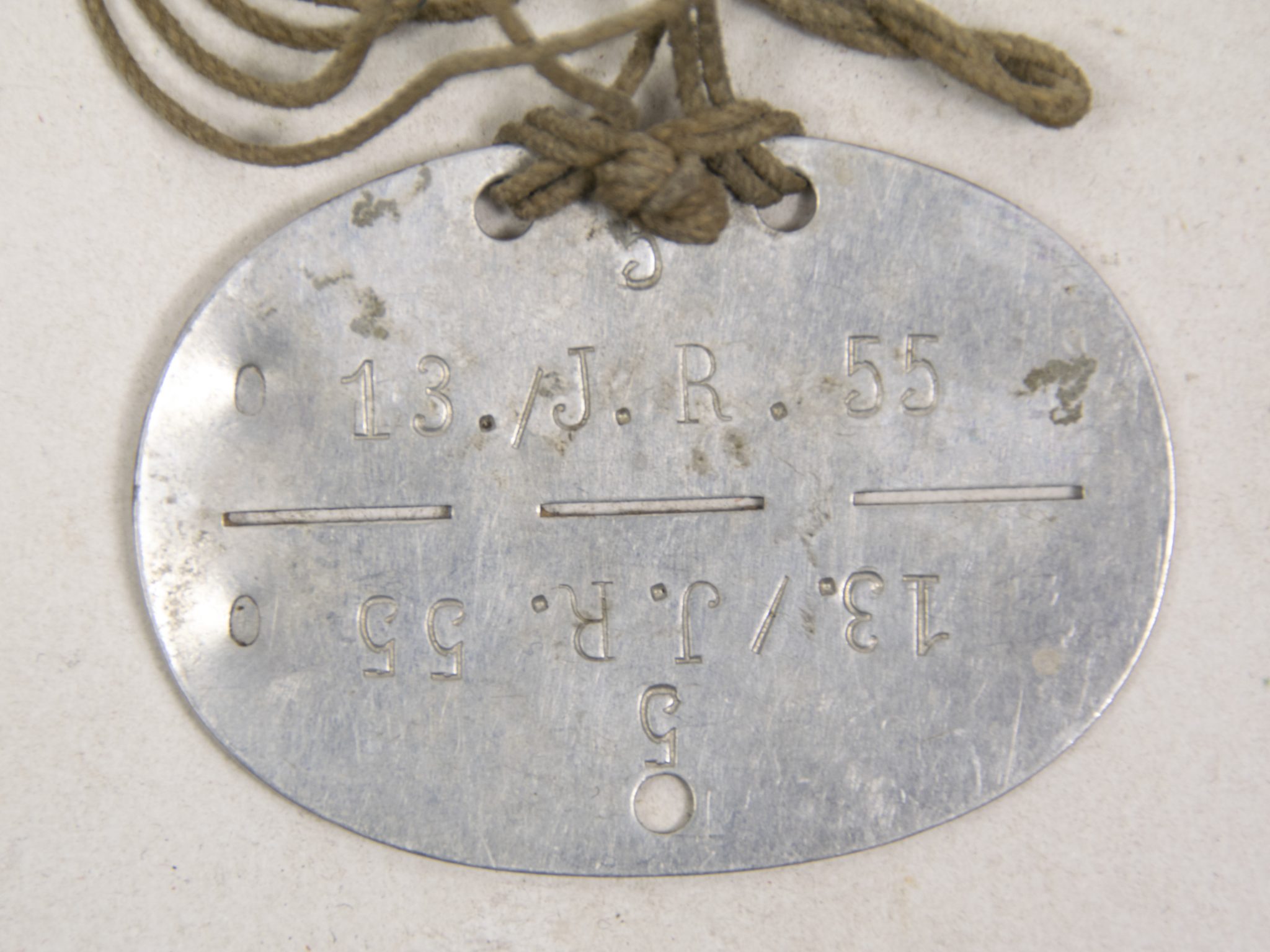 Erkennungsmarke (EKM) 13.I.R.55 (2)