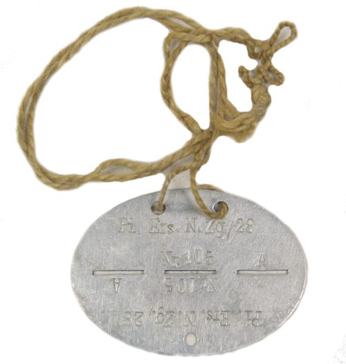 Erkennungsmarke (EKM) Pi. Ers. N.Zg./28
