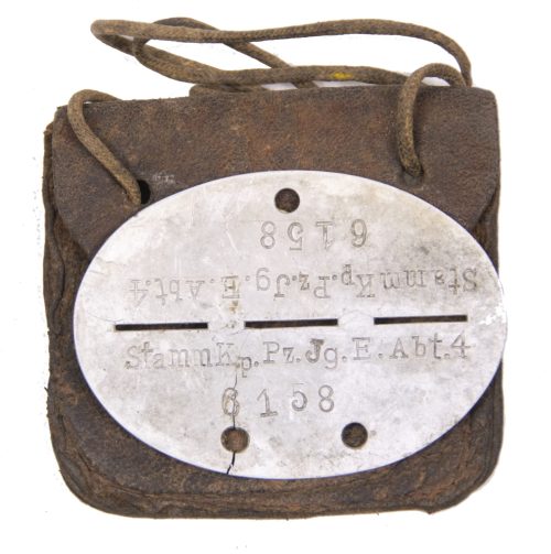 Erkennungsmarke (EKM) Stammkp. Pz. Jg. E. Abt. 4