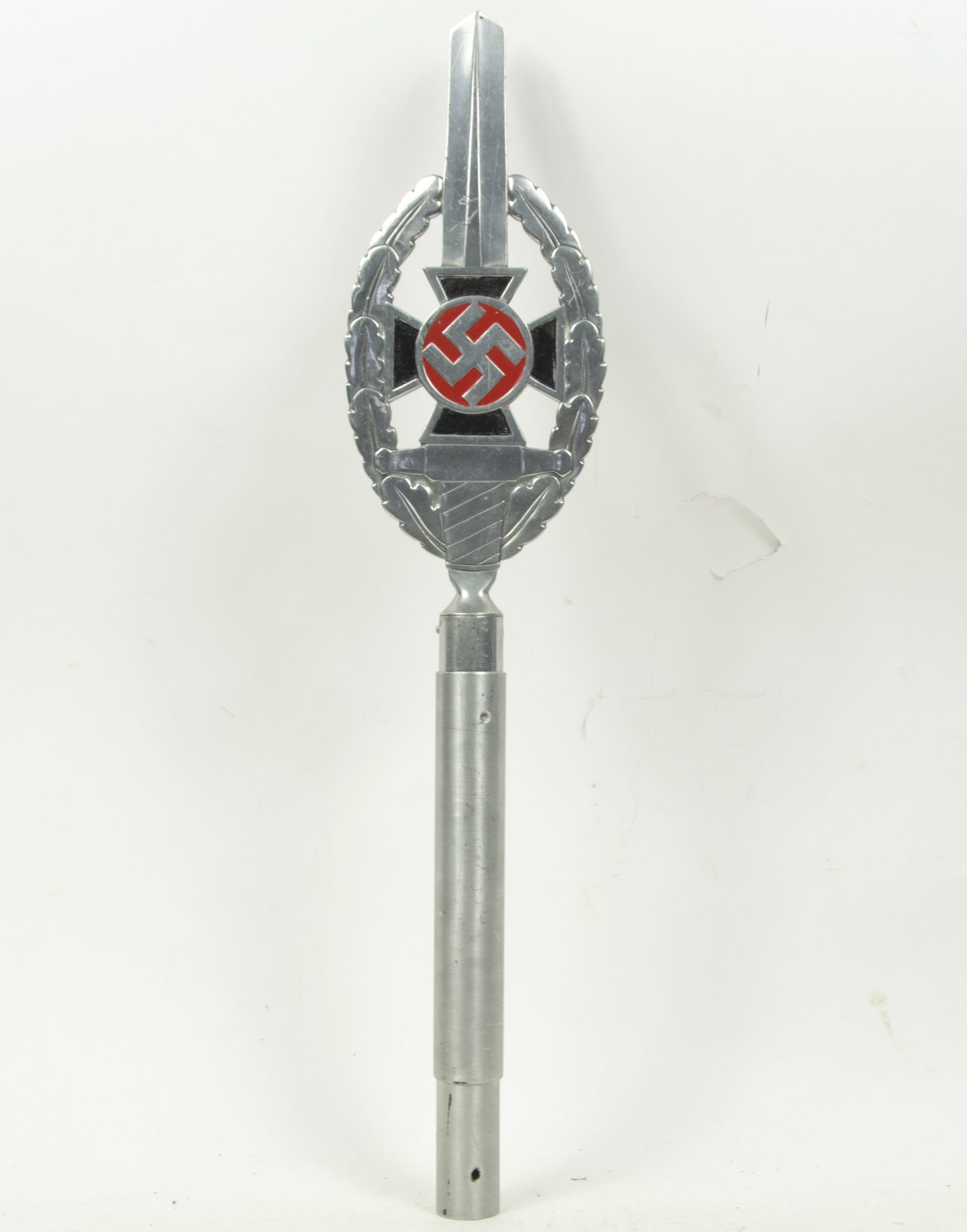 Flagpole / Fahnenspitze des Nationalsozialistische Kriegsopferversorgung (NSKOV) - Maker Marked Otto Gahr - Image 15