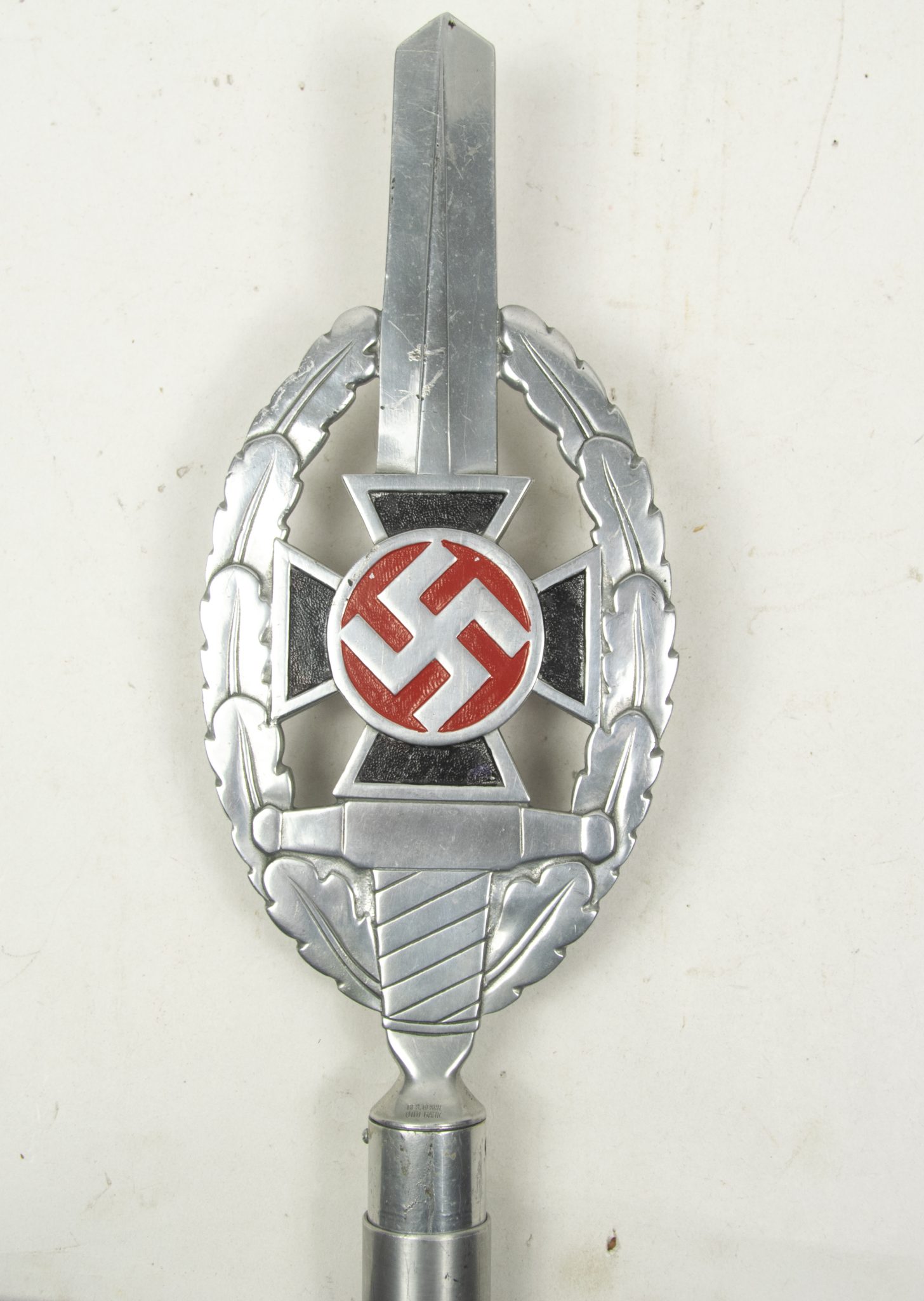 Flagpole / Fahnenspitze des Nationalsozialistische Kriegsopferversorgung (NSKOV) - Maker Marked Otto Gahr - Image 17
