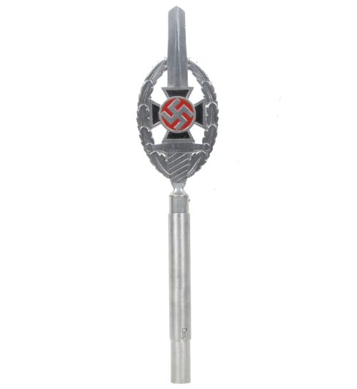 Flagpole Fahnenspitze des Nationalsozialistische Kriegsopferversorgung (NSKOV) - Maker Marked Otto Gahr