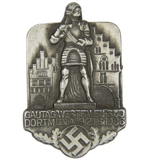 Gautag Westfalen Süd Dortmund 19.21.6.1936 badge