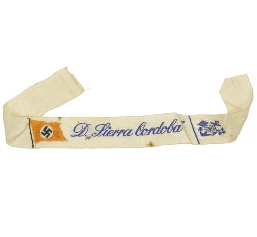 Kraft Durch Freude (KDF) Sierra Cordoba Tally Ribbon