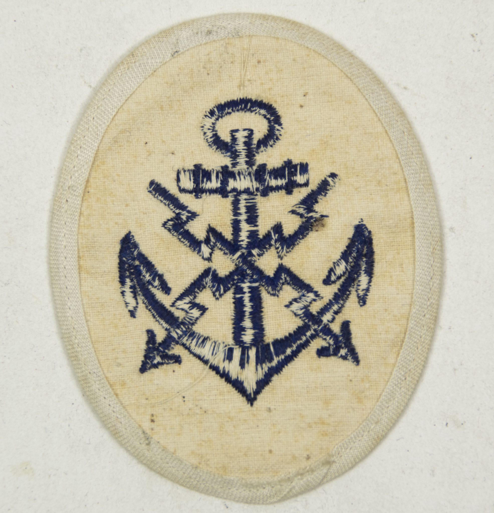 Kriegsmarine (KM) Fernschreibmaat insignia (2) Kriegsmarine (KM) Fernschreibmaat insignia