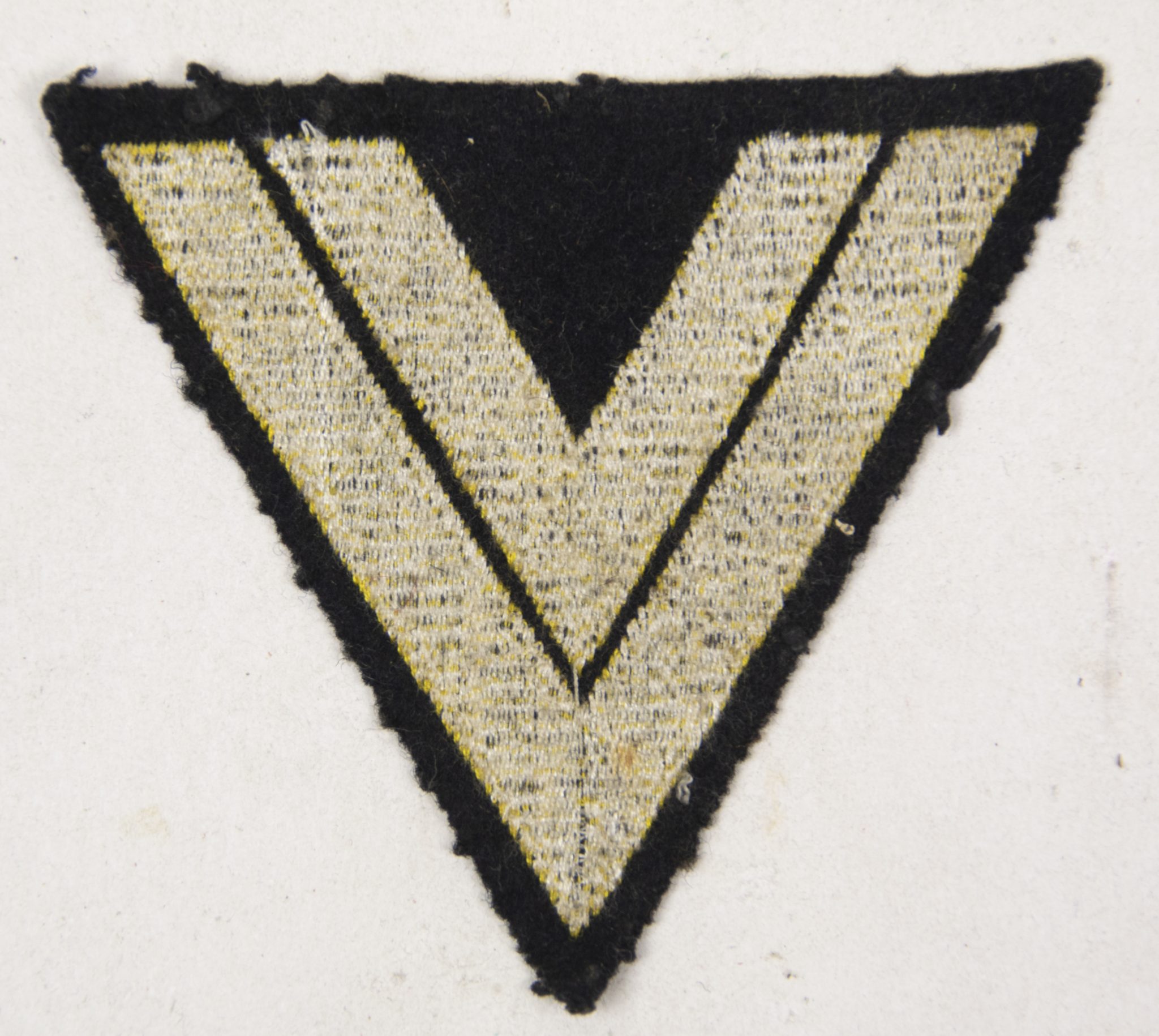 Kriegsmarine (KM) Gefreiters rank chevron (2) Kriegsmarine (KM) Gefreiters rank chevron