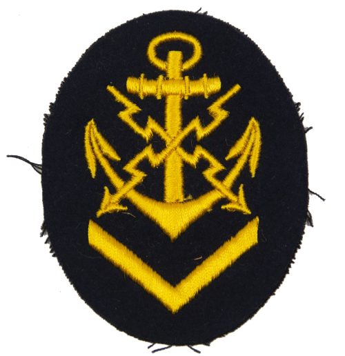 Kriegsmarine (KM) Oberfernschreibmaat insignia