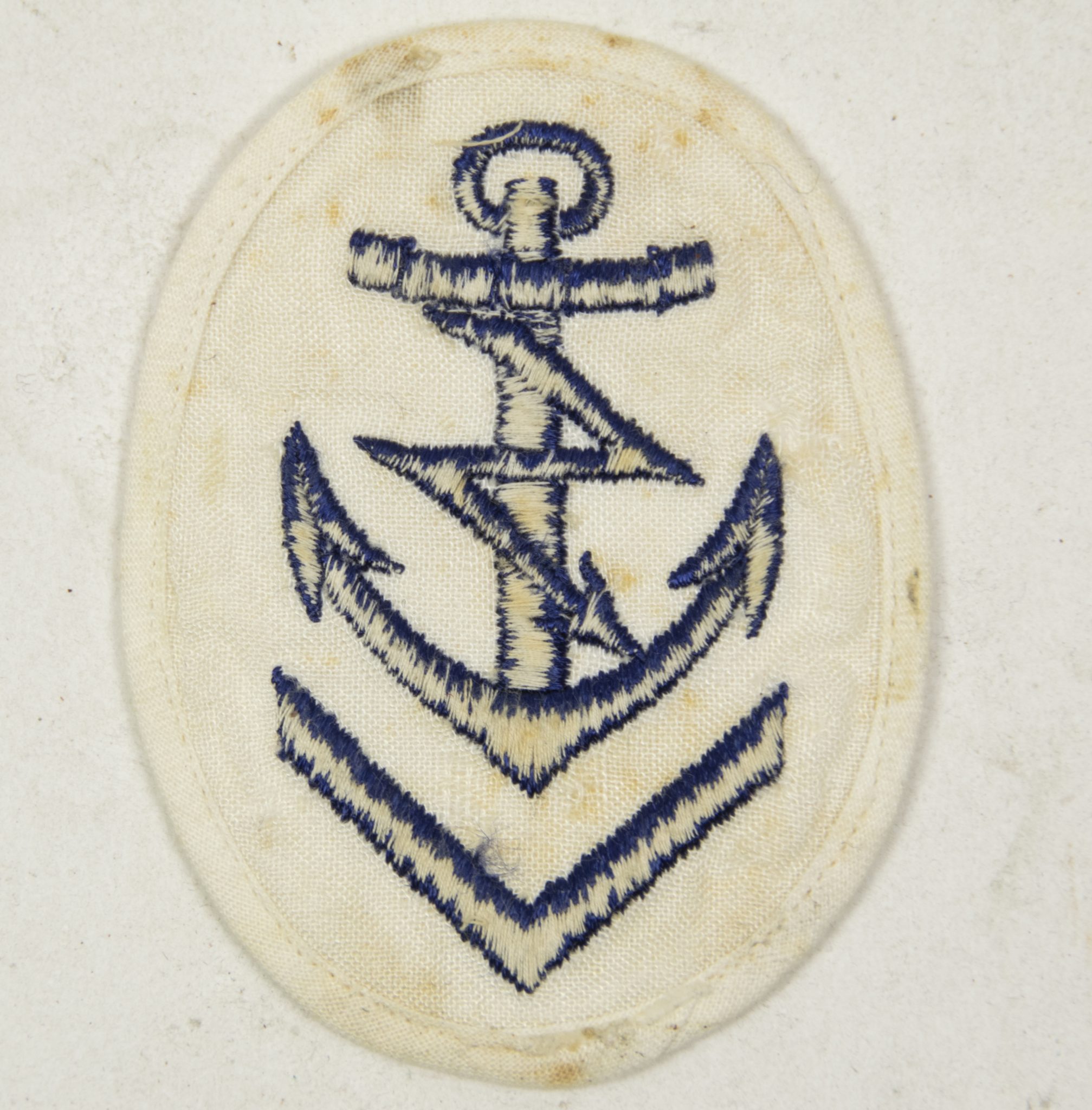 Kriegsmarine (KM) Oberfunkmaat insignia (2) Kriegsmarine (KM) Oberfunkmaat insignia