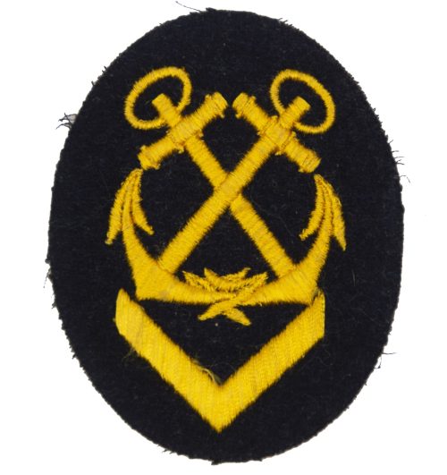 Kriegsmarine (KM) Senior Helmsman sleeve insignia