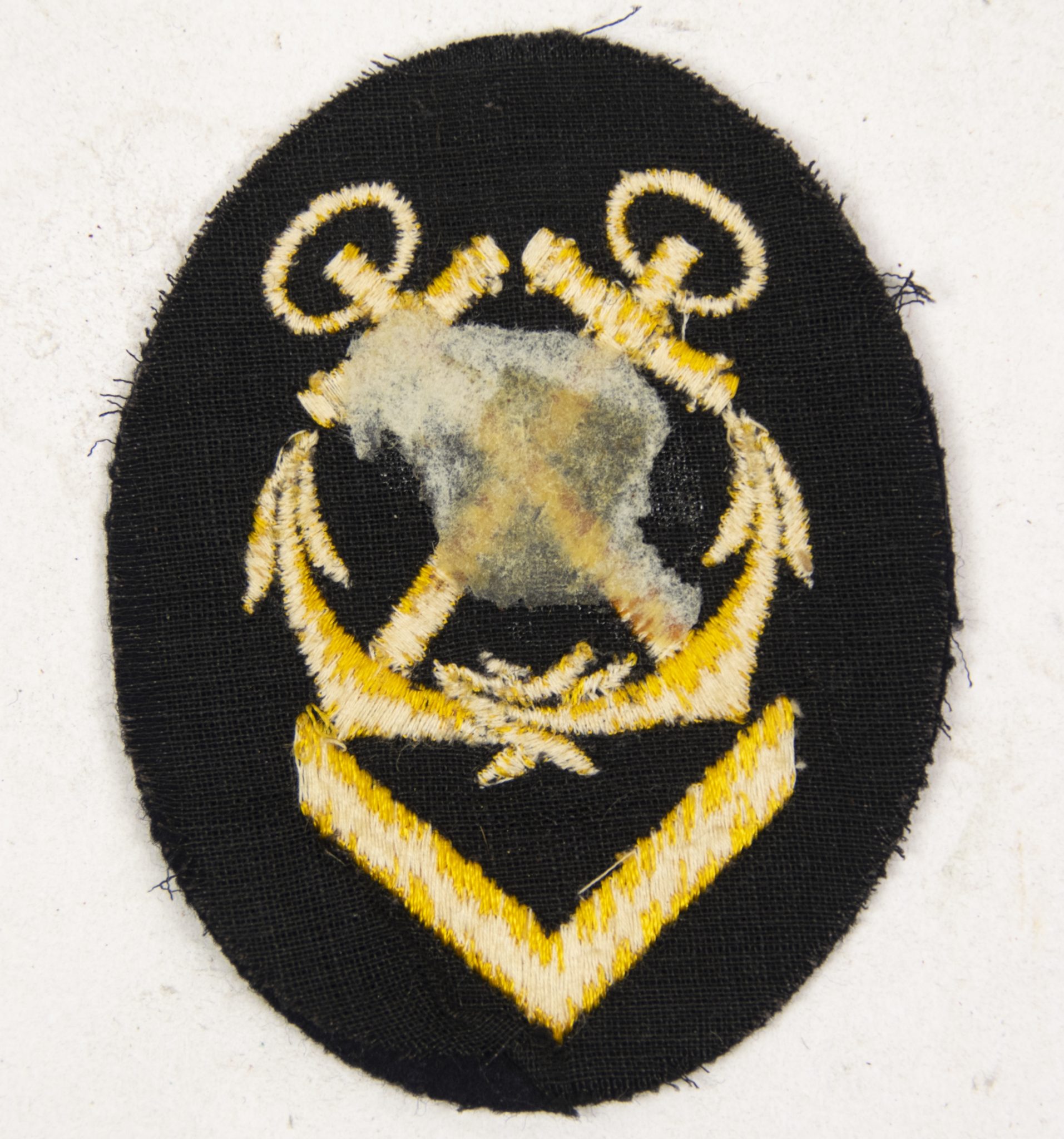 Kriegsmarine (KM) Senior Helmsman sleeve insignia (2) Kriegsmarine (KM) Senior Helmsman sleeve insignia