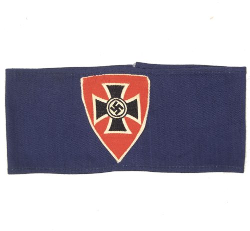 Kyffhauserbund armband on blue veterans cloth - very rare