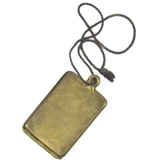 Legitimationskapsel für k.u.k. (kaiserlich und königlich) Soldaten Austrian Erkennungsmarke (1895)