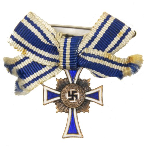 Mutterkreuz bronze miniature Motherscross bronze miniature