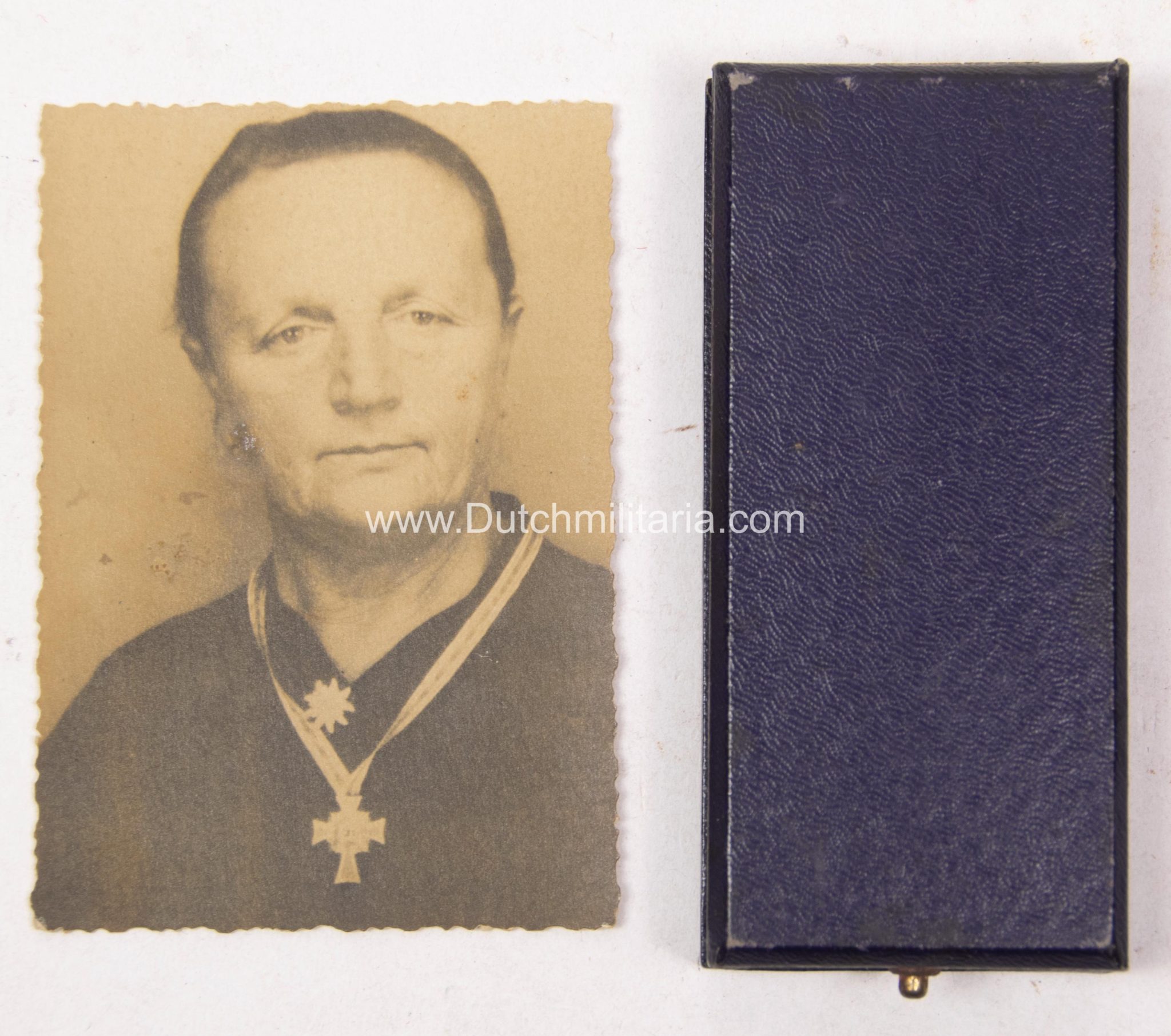 Mutterkreuz bronze mit Tragephoto / Motherscross bronze with photo in wear - Image 11