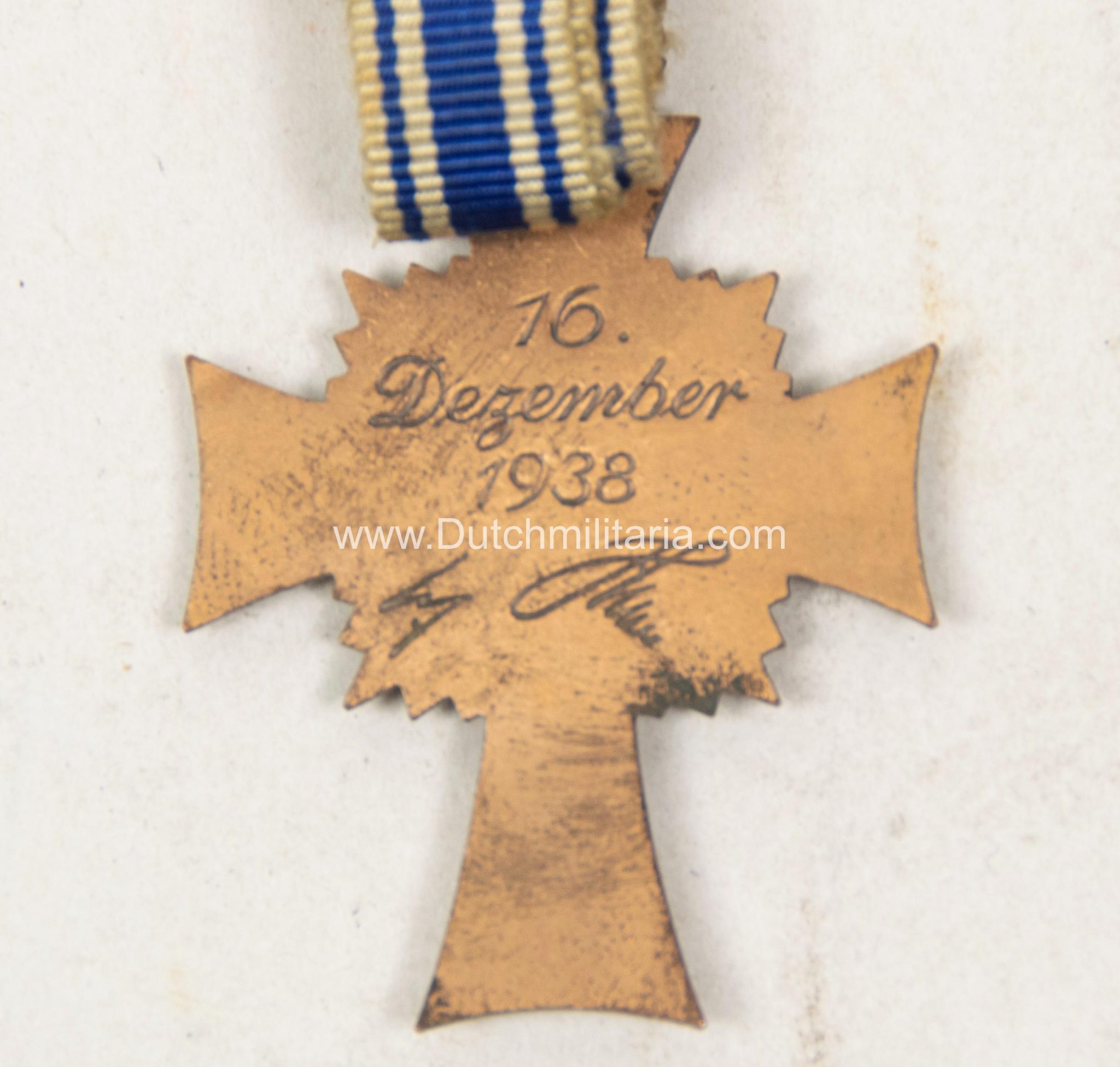 Mutterkreuz bronze mit Tragephoto / Motherscross bronze with photo in wear - Image 19