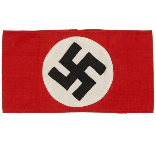 NSDAP armband with RZM paper label