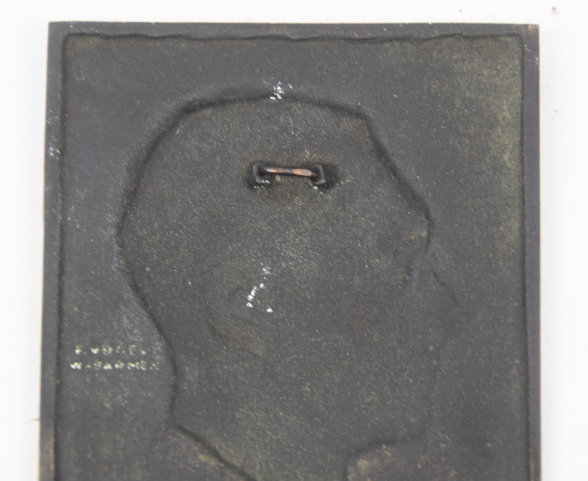 Plakette Adolf Hitler in case (Heinrich Moshage)
