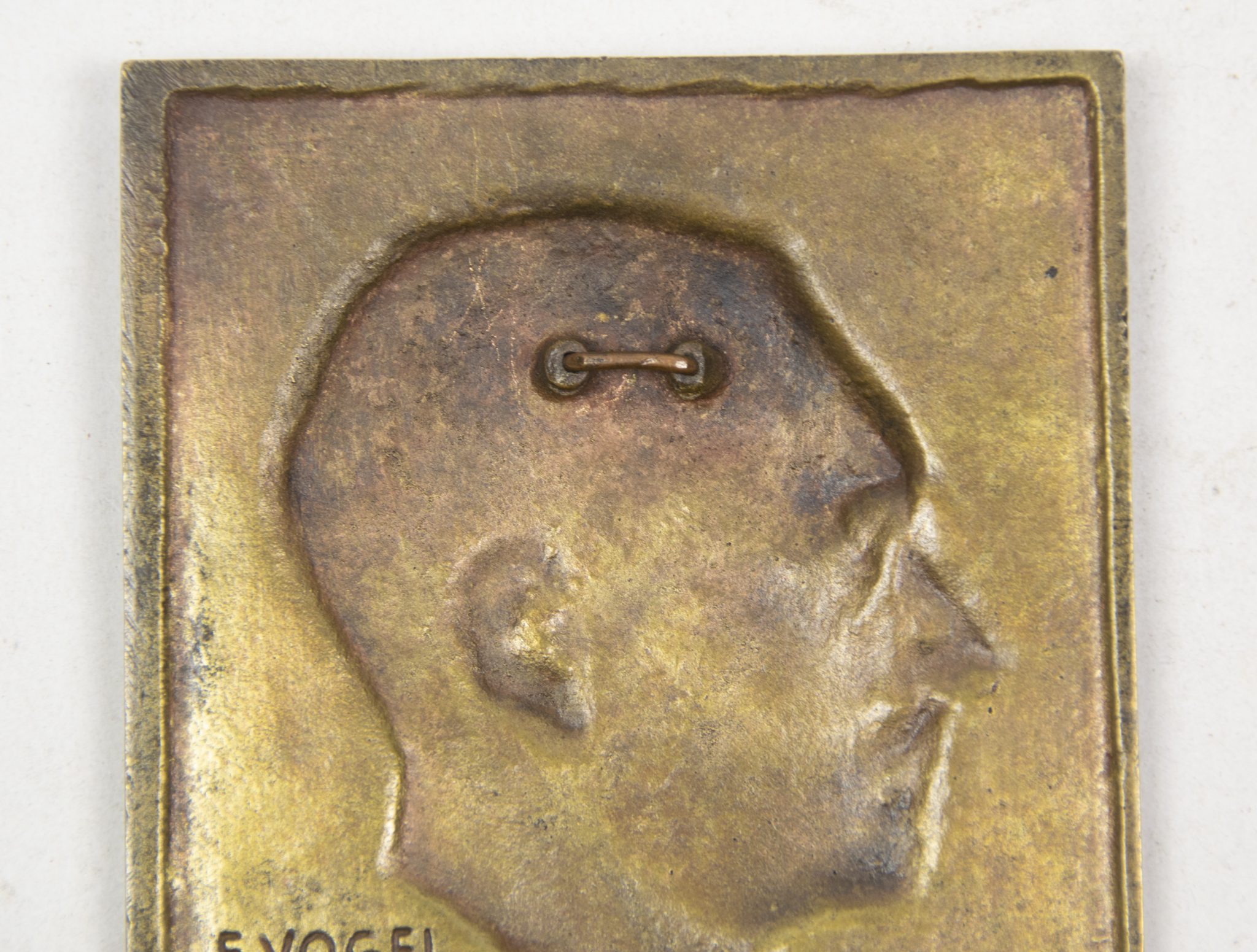 Plakette Adolf Hitler in case (Heinrich Moshage)
