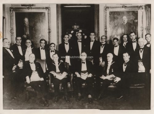 (Pressphoto) Das Bild des Freimaurers Roosevelt in allen Logen Honduras (1943)