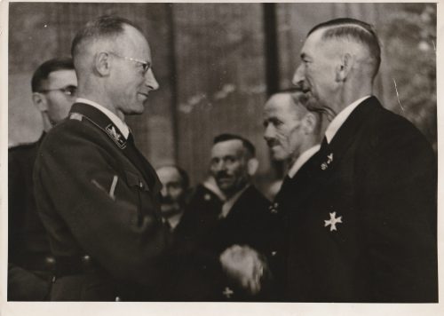 (Pressphoto) German WII - SS-Gruppenführer