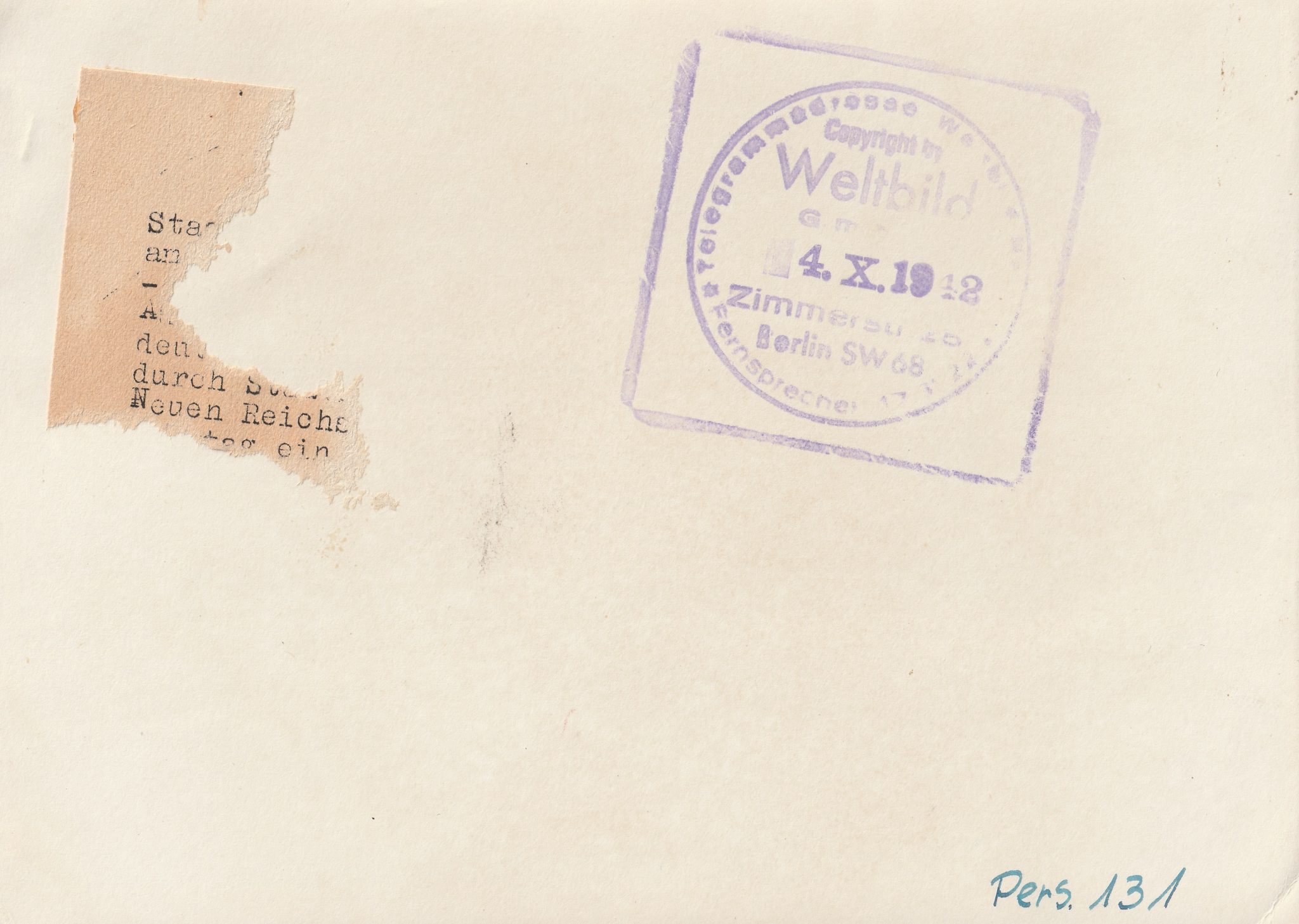 (Pressphoto) German WII – SS-Gruppenführer (2) (Pressphoto) German WII - SS-Gruppenführer