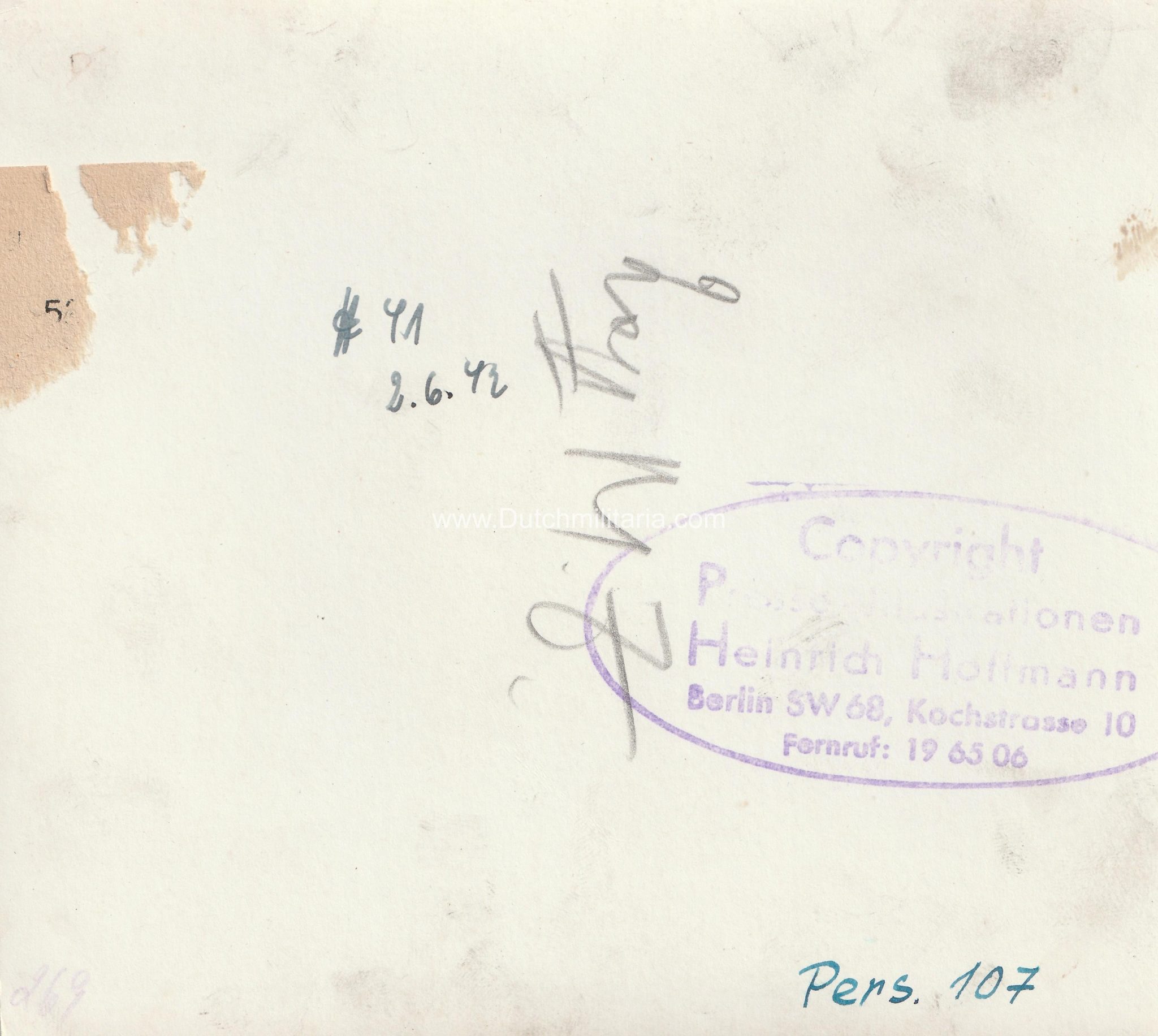 (Pressphoto) Grossadmiral Dönitz beim Führer (2-6-1943) (2) (Pressphoto) Grossadmiral Dönitz beim Führer (2-6-1943)