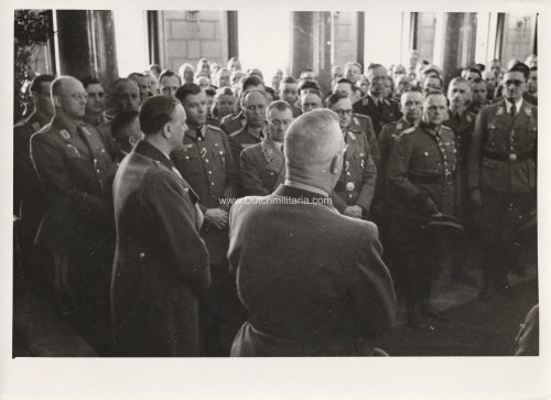 (Pressphoto) NSDAP Officials meeting - Der Reicskommisar fur das Ostland