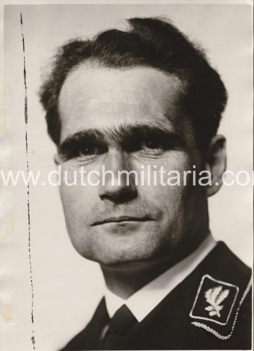(Pressphoto) Rudolf Hess in Allgemeine SS uniform