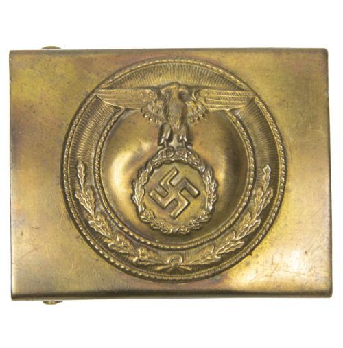 SA buckle with diagonal swastika