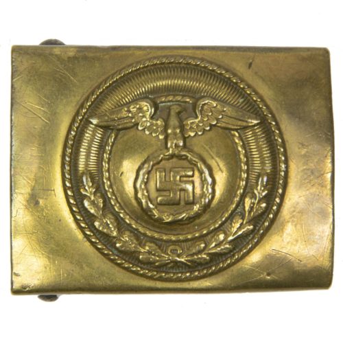 SA parade buckle with horizontal swastika - rare