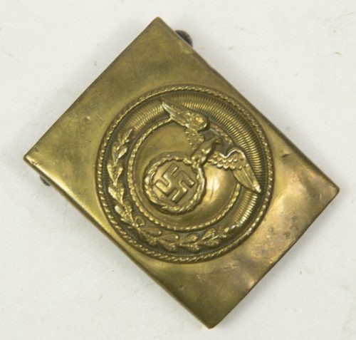 SA parade buckle with horizontal swastika - rare