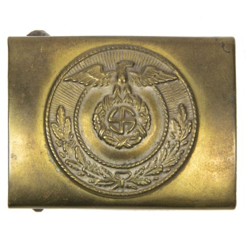 SA parade buckle with sunwheel centre