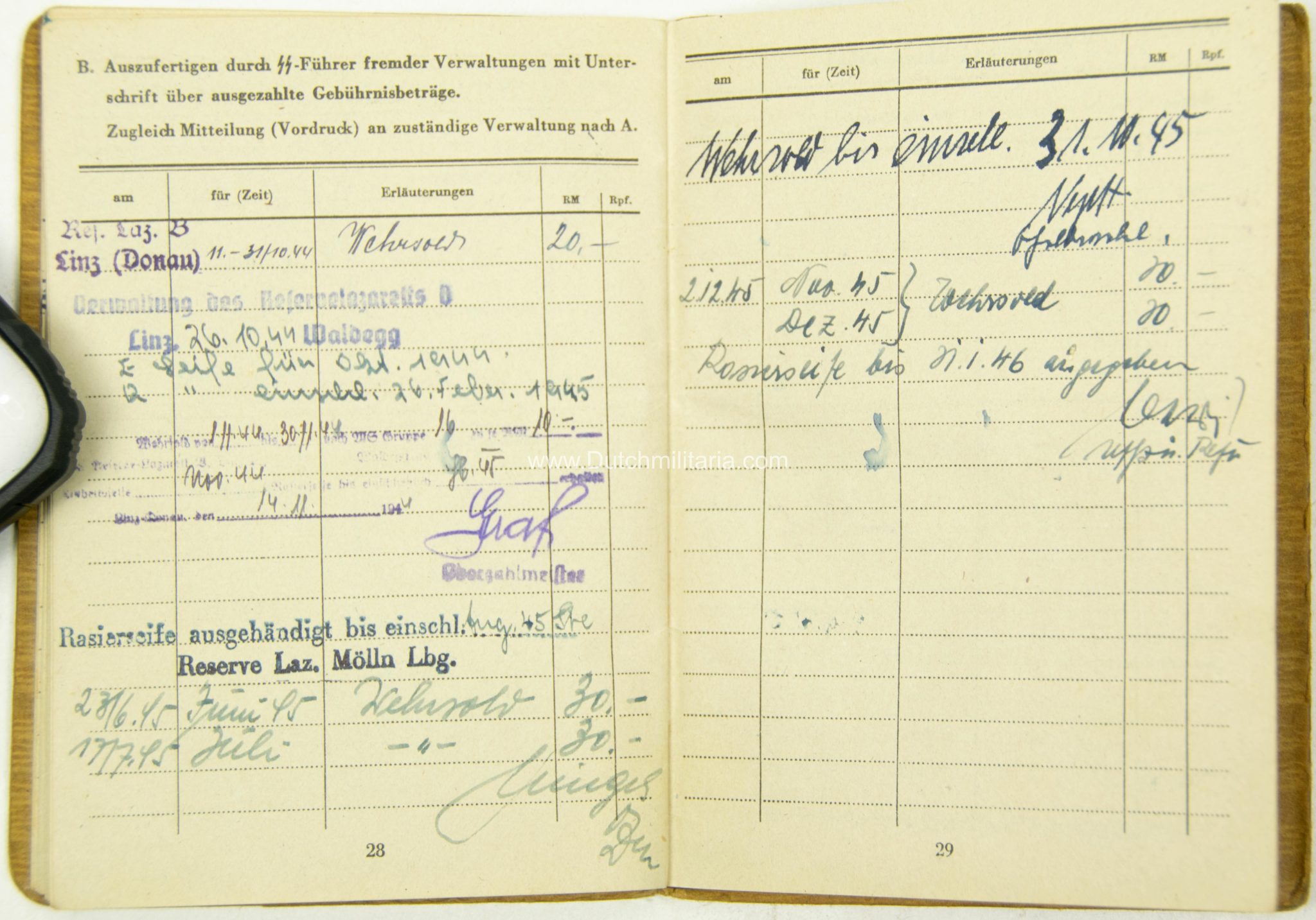 SS Soldbuch - Hungarian Volunteer 13./SS-Pz.Gren. Rgt.40 - Image 18