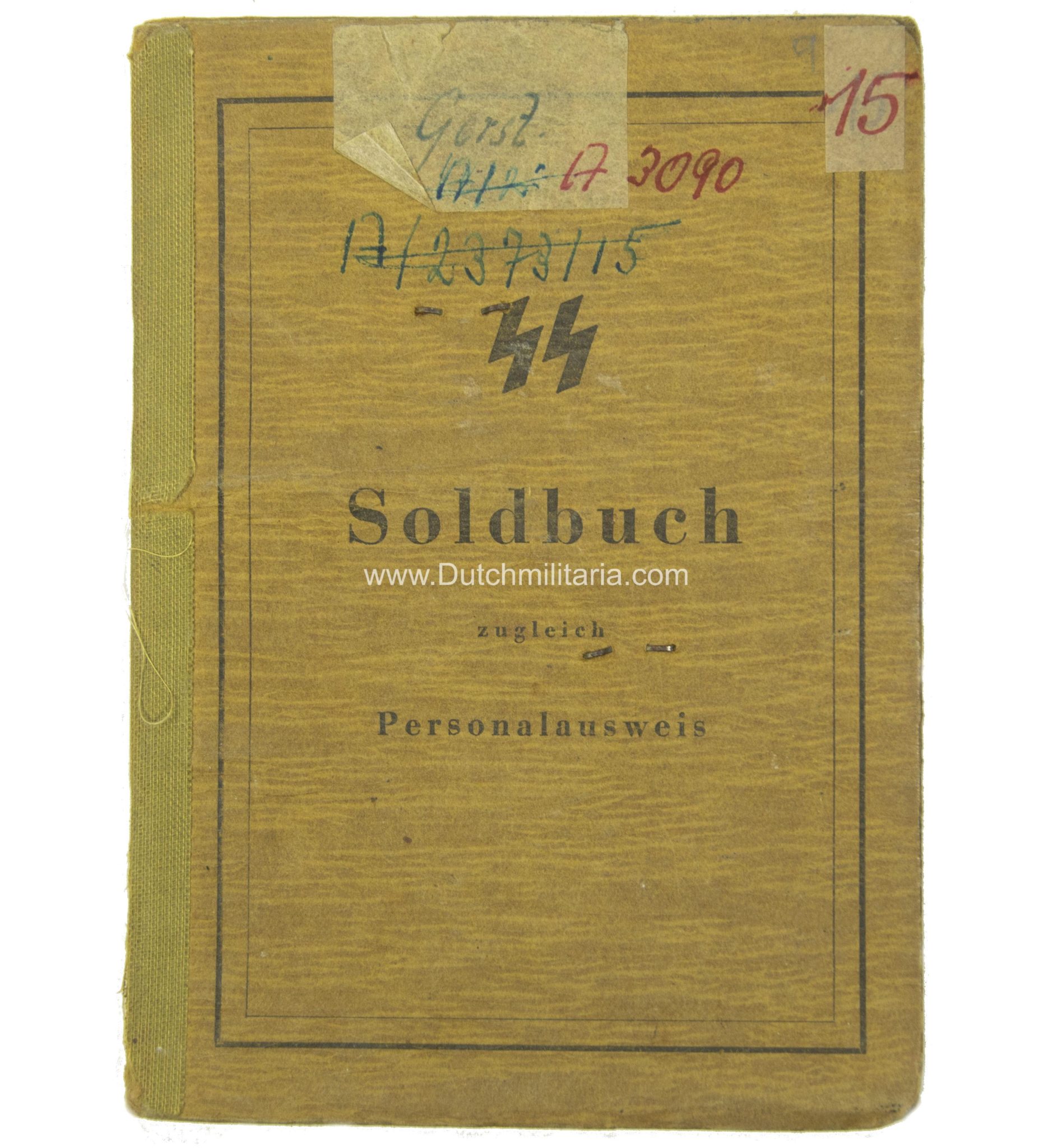 SS Soldbuch - Hungarian Volunteer 13.SS-Pz.Gren. Rgt.40