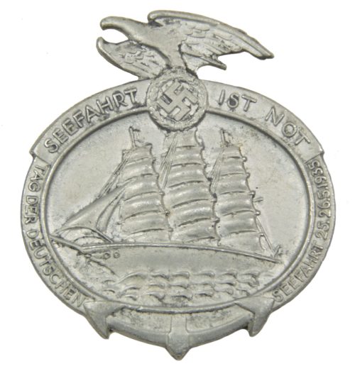 Seefahrt ist Not 1935 abzeichen (Maker W. Annetsberger München)