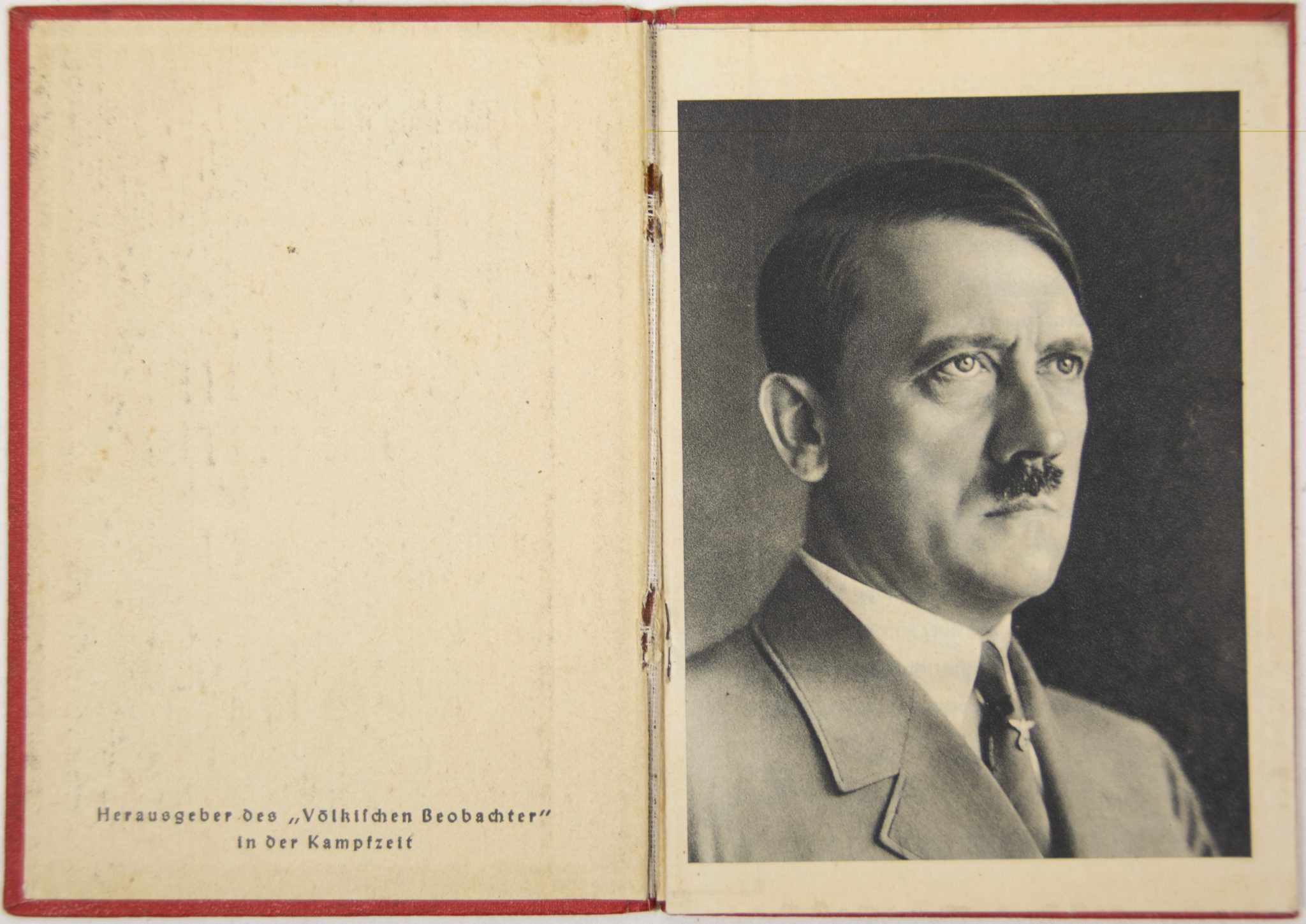 Völkischer Beobachter employeesales or canvassing pass (1939) Völkischer Beobachter employeesales or canvassing pass (1938)