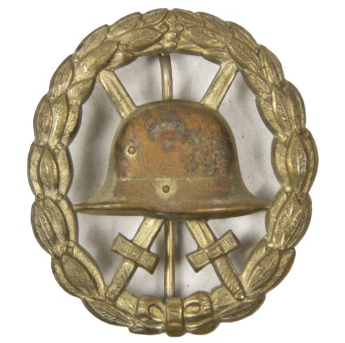 WWI Verwundetenabzeichen Durchbrochen (Maker Otto Schickle)