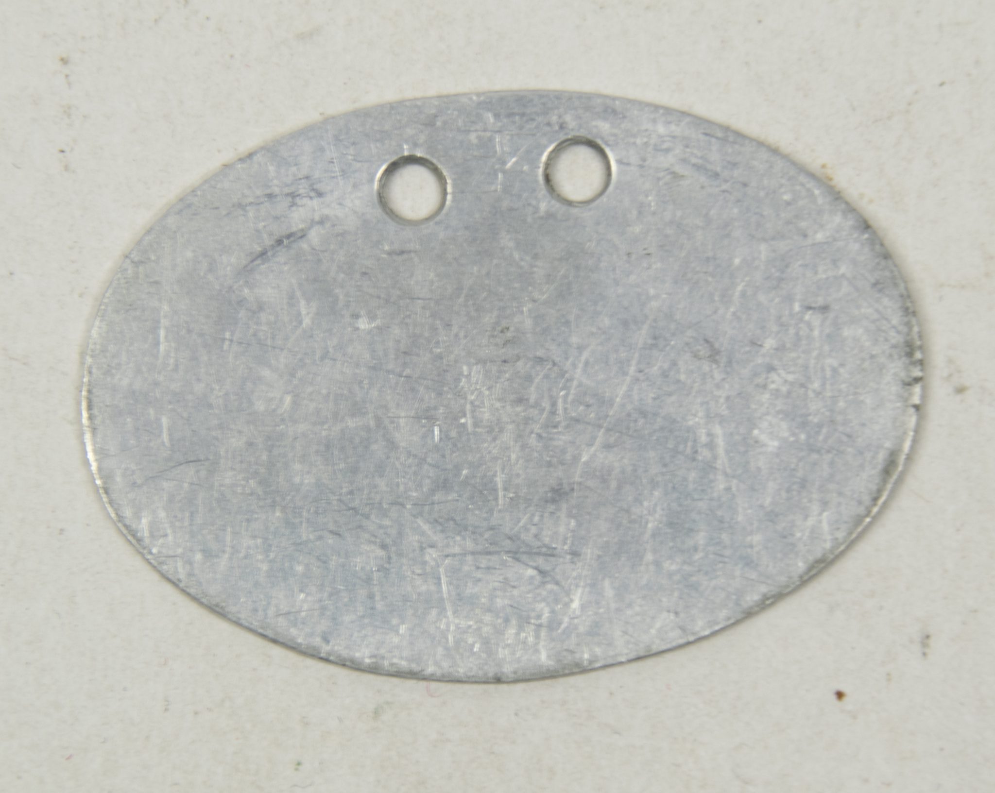 WWII Kriegsmarine (KM) Erkennungsmarke Named Ltn. d. Res. Dr. Joh. Friedr.Hoff. Frankfurt a. M. (2) WWII Kriegsmarine (KM) Erkennungsmarke Named Ltn. d. Res. Dr. Joh. Friedr.Hoff. Frankfurt a. M.