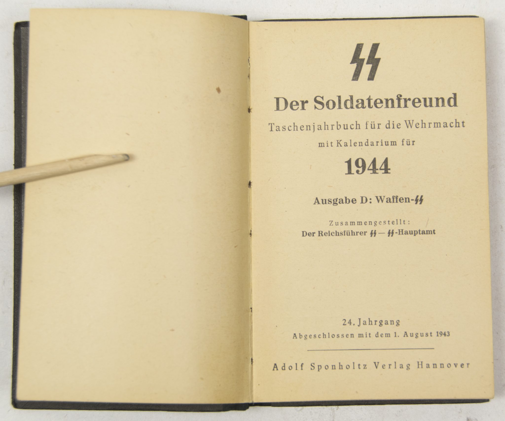Waffen SS - Soldatenfreund edition 1944