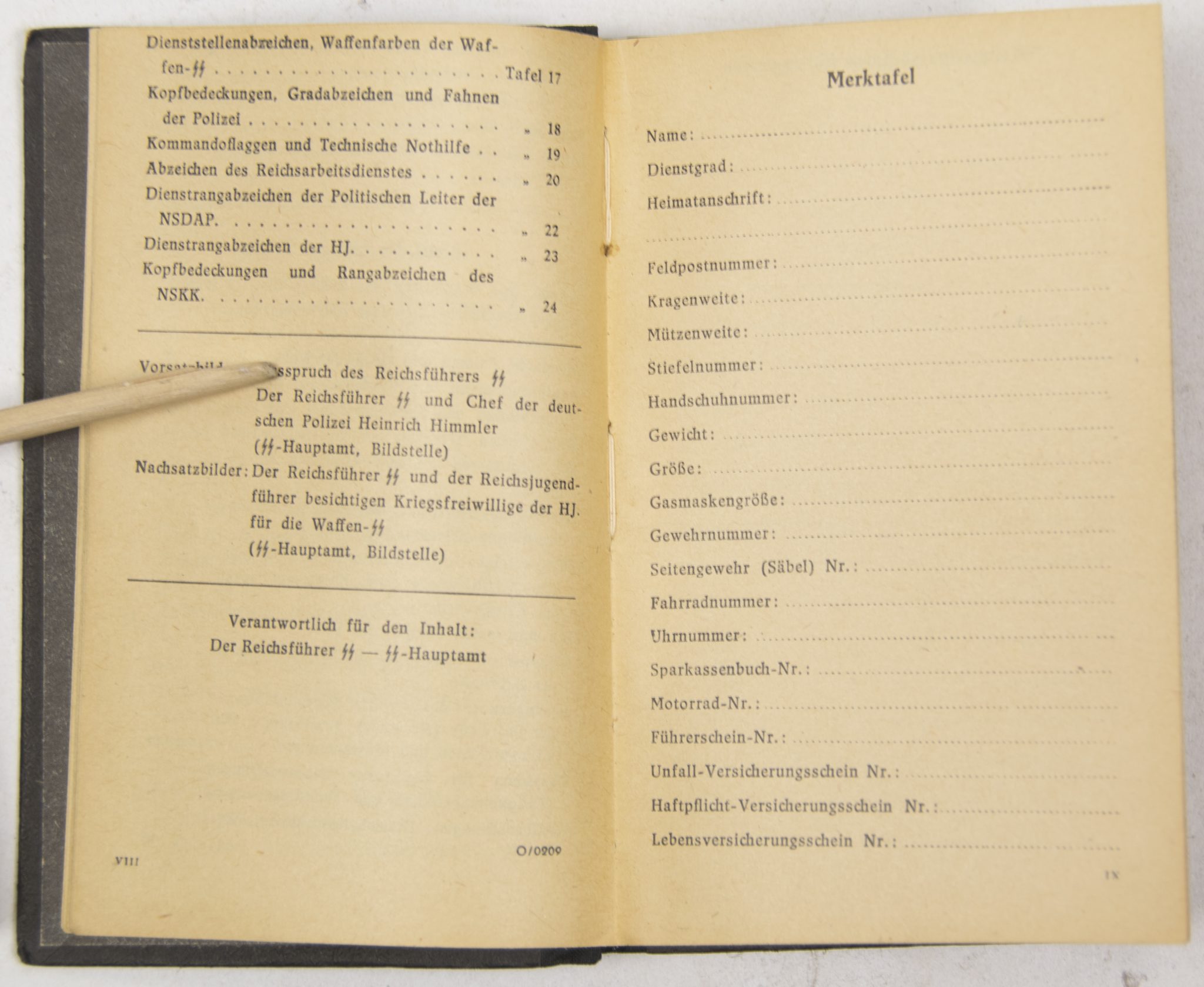 Waffen SS - Soldatenfreund edition 1944