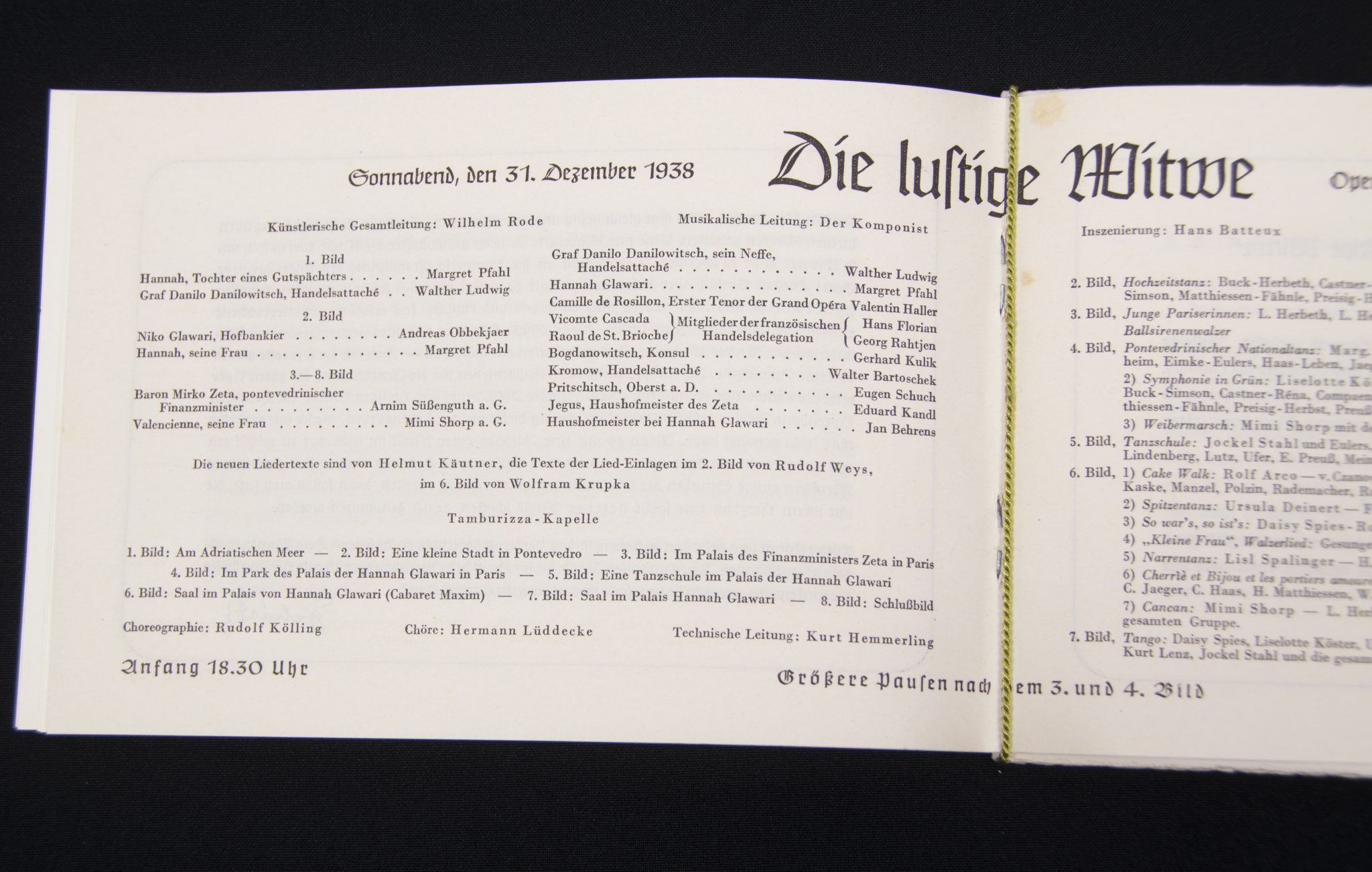 (Book) Das deutsche Opernhaus Berlin - Festabend booklet (1939) - Very rare - Image 16
