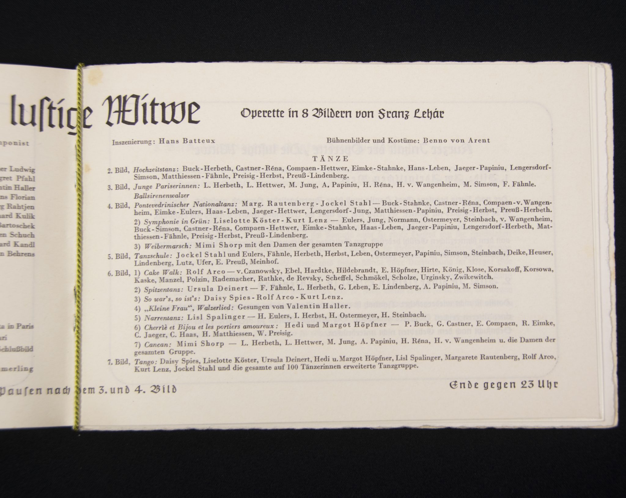 (Book) Das deutsche Opernhaus Berlin - Festabend booklet (1939) - Very rare - Image 17